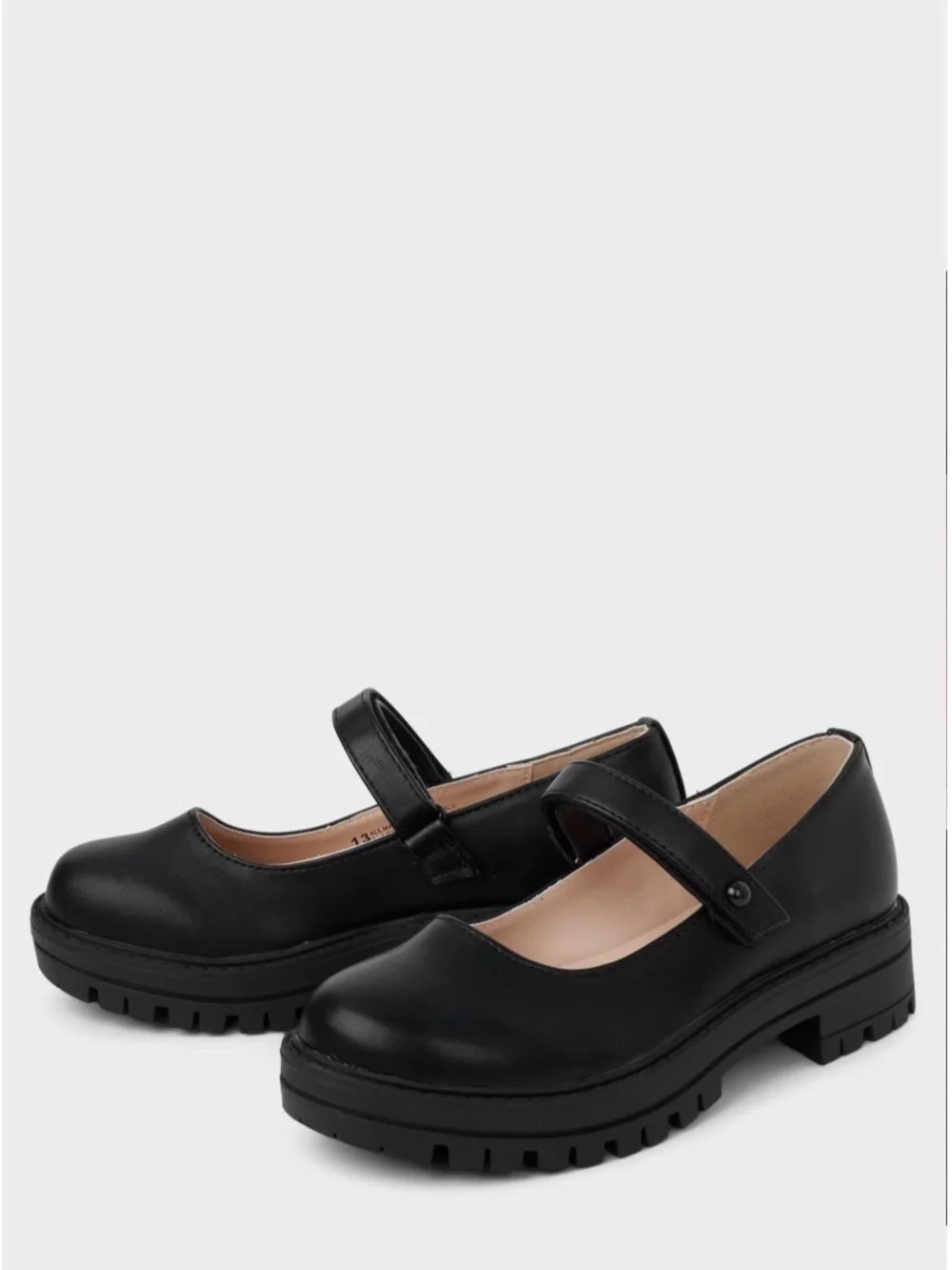 The Children's Place Black Mary Jane Lug Sole Shoes